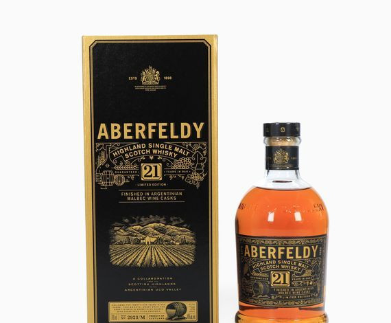 Aberfeldy – 21 Year Old (Argentinian Malbec Wine Cask) Whisky 