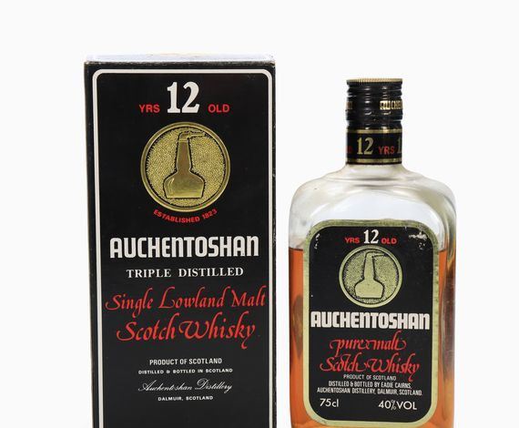 Auchentoshan – 12 Year Old (1980s) 75cl Whisky 