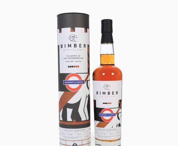 Bimber – Re-charred Cask (Single Cask #381/54) Spirit of the Underground (Elephant & Castle Edition) Whisky