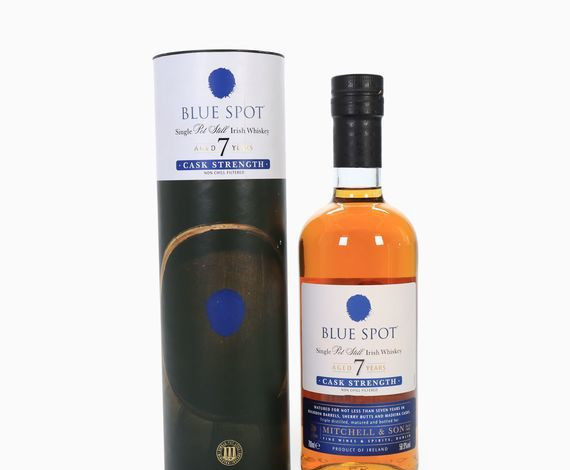 Blue Spot – 7 Year Old (Single Pot Still) Cask Strength Whisky 