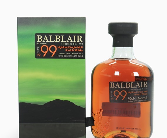 Balblair – 1999 Vintage (3rd Release) Bottled 2017 Whisky