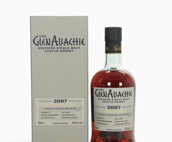 Glenallachie – 15 Year Old (2007) Single Cask #800179 (UK Exclusive) Whisky