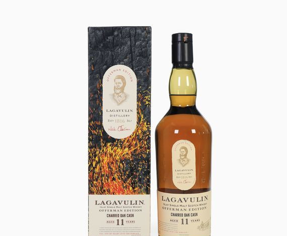 Lagavulin – 11 Year Old (Nick Offerman Edition) Charred Oak Cask Whisky 