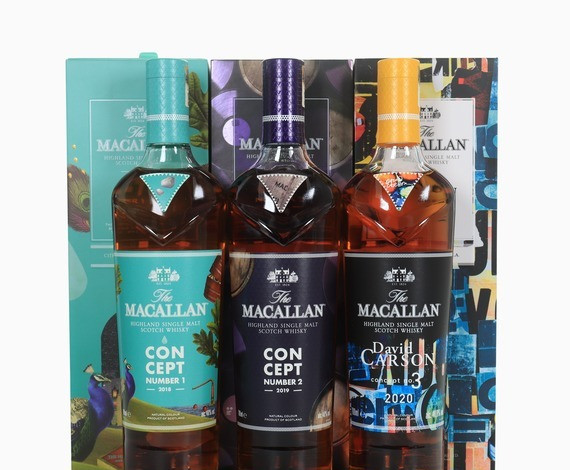 Macallan – Concept Series No.1-3 (3 x 70cl) Whisky 