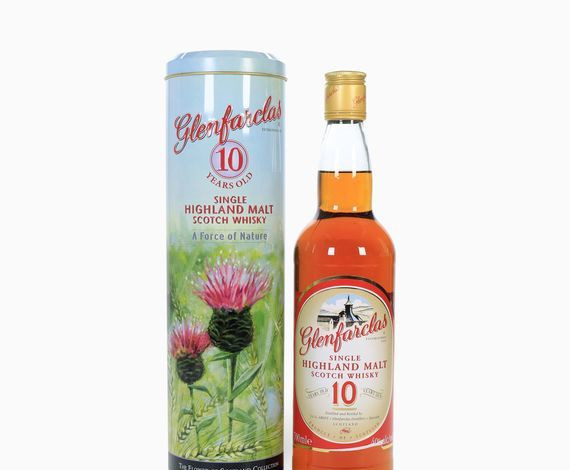 Glenfarclas – 10 Year Old (The Flower of Scotland Collection) Whisky 
