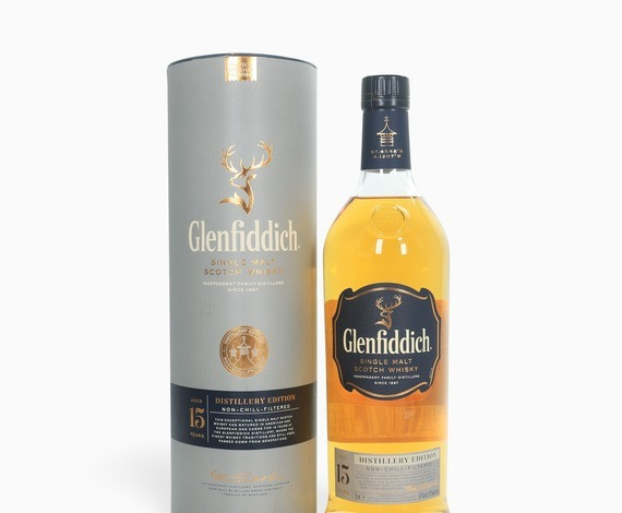 Glenfiddich – 15 Year Old (Distillery Edition) 1 Litre Whisky 