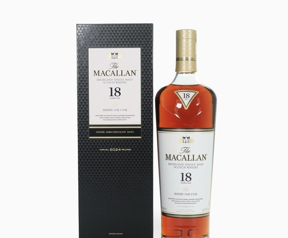 Macallan – 18 Year Old (2024) Sherry Oak Whisky 
