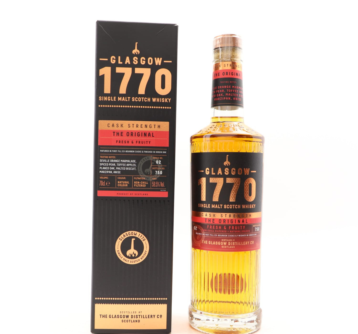 Glasgow Distillery 1770 The Original Cask Strength Whisky 