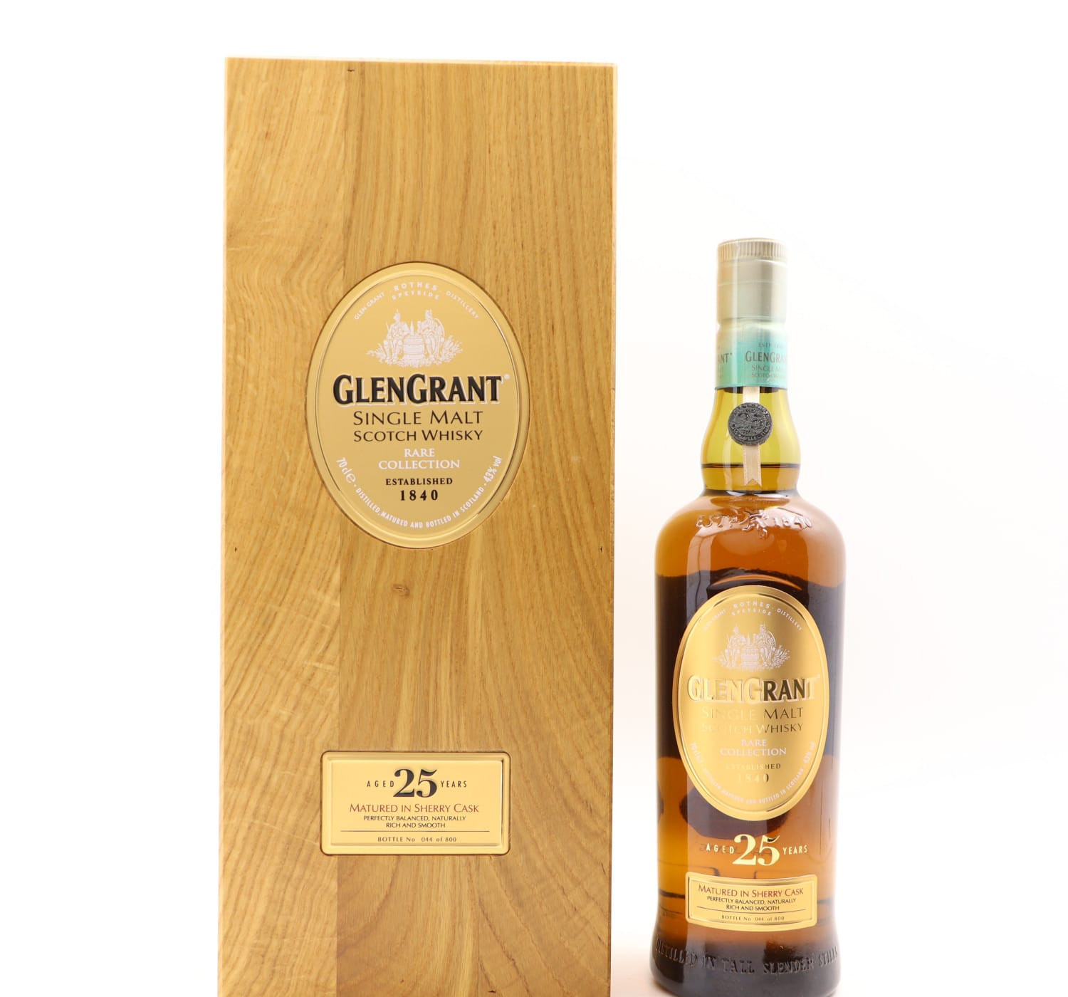 Glen Grant 25 Year Old Rare Collection Whisky 