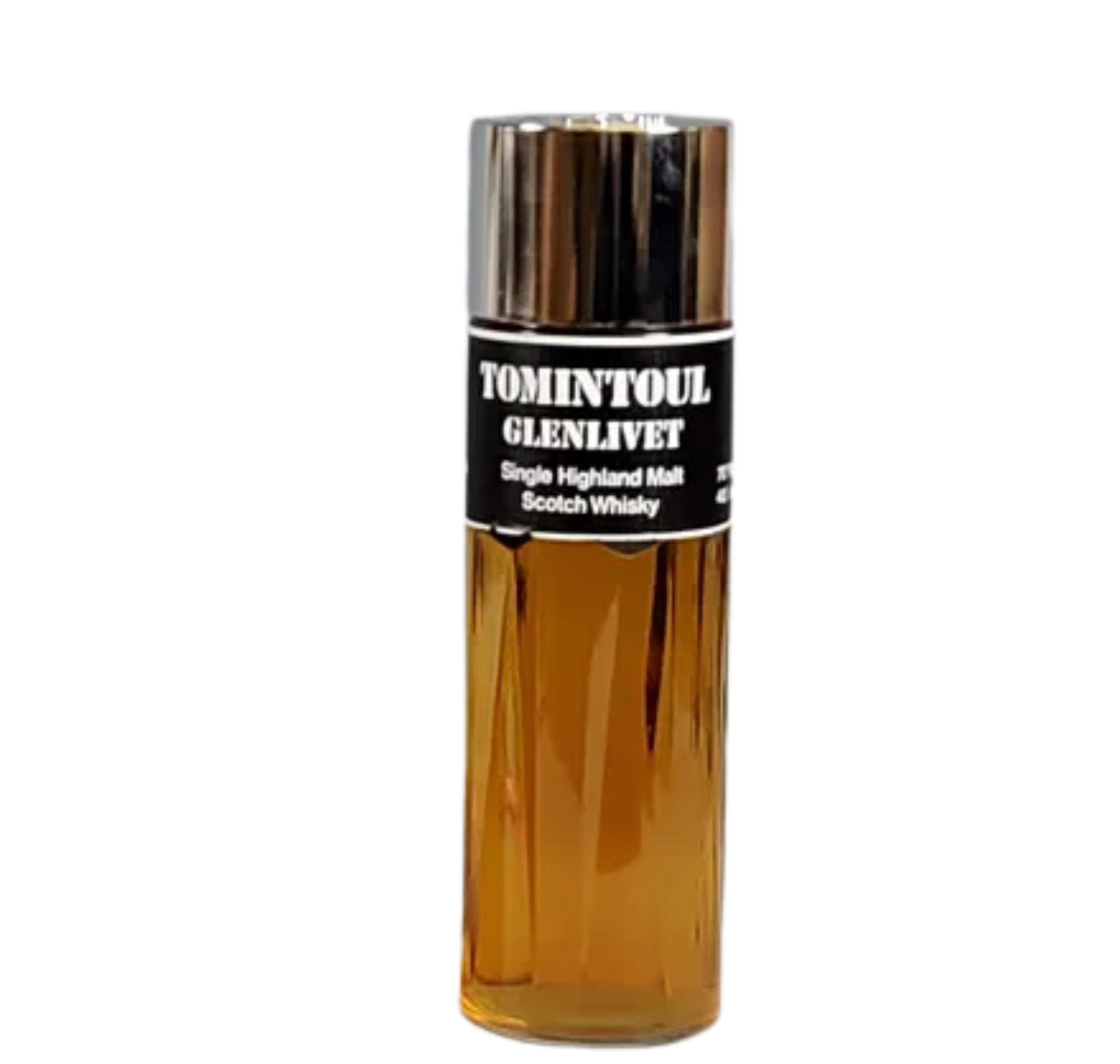 Tomintoul-Glenlivet 1970s Single Highland Malt – “Perfume Bottle” Flacon 75cl 40% Scotland Speyside Whisky 