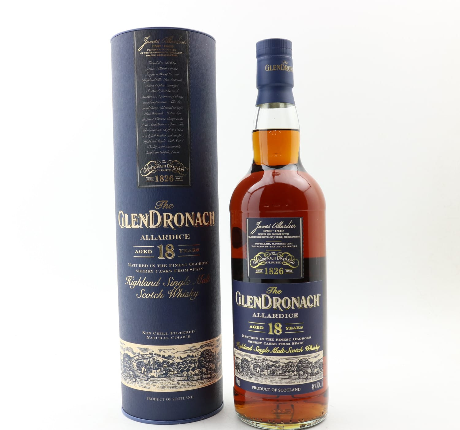 GlenDronach 18 Year Old Allardice 2019 Release Whisky 