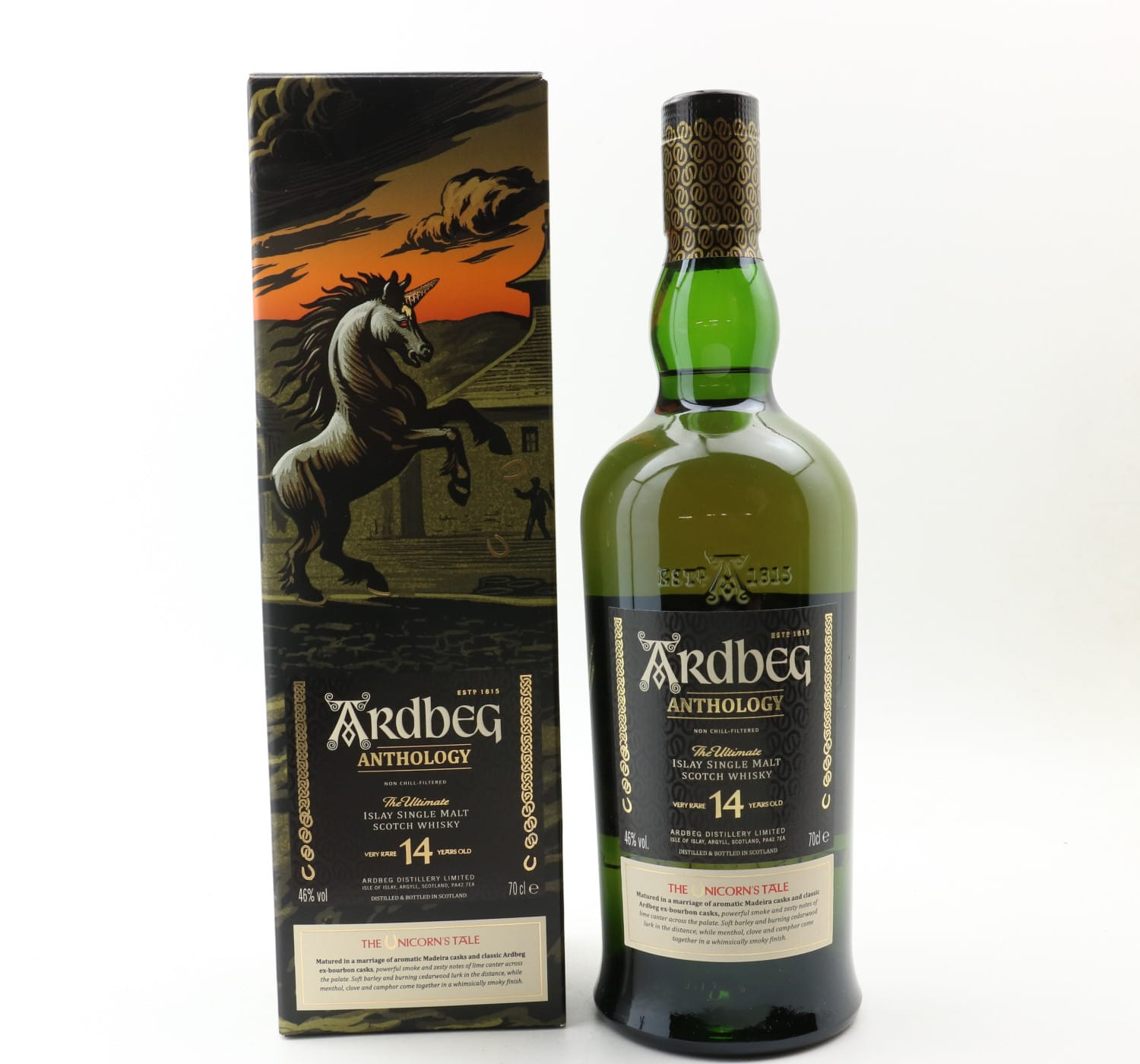 Ardbeg 14 Year Old Anthology Unicorn’s Tale Whisky 