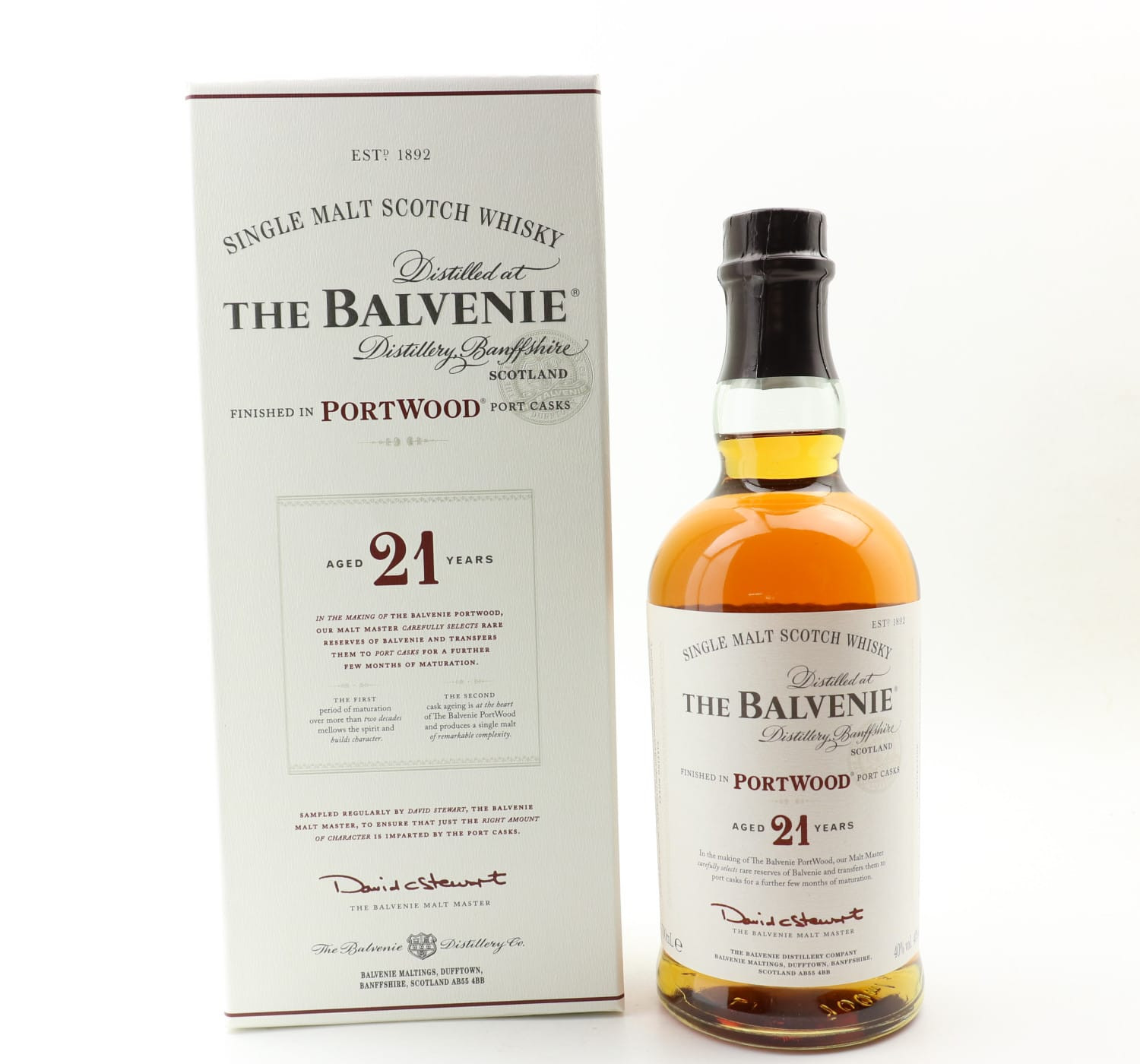 Balvenie 21 Year Old PortWood Whisky 