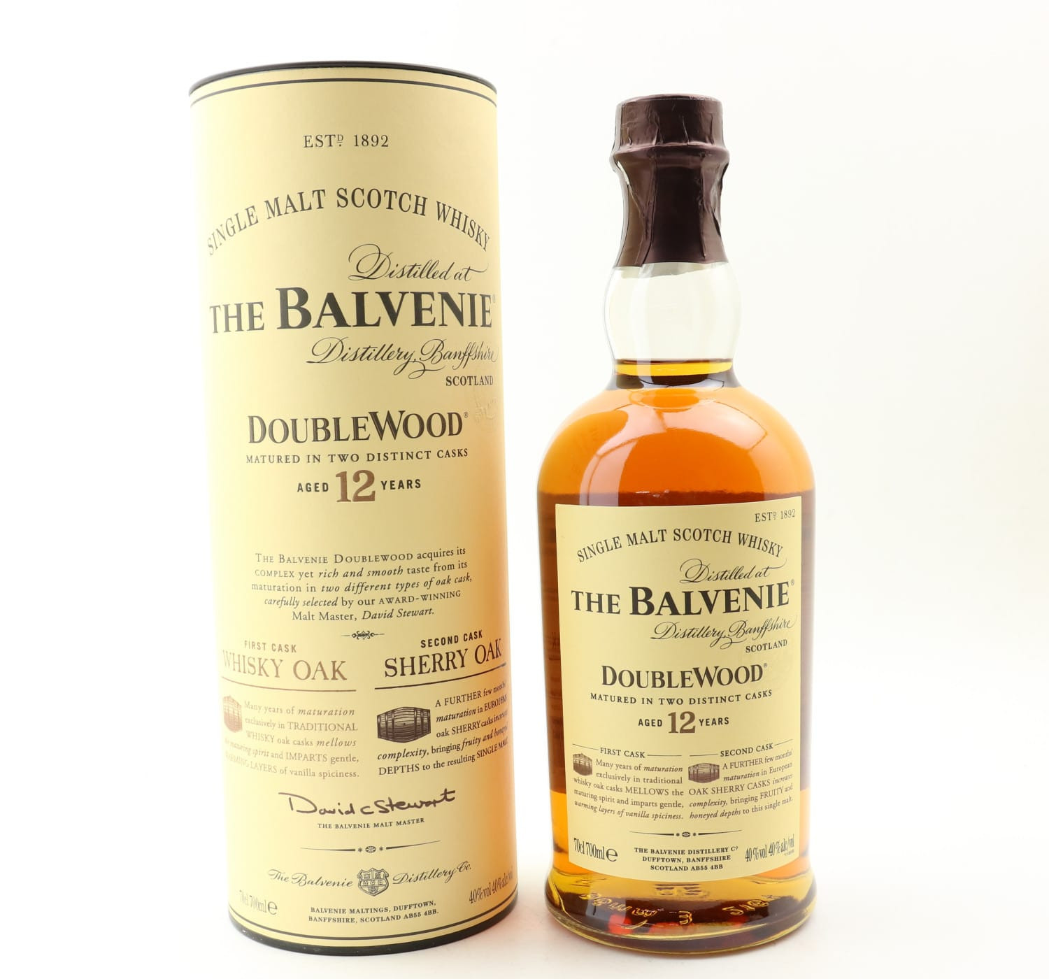 Balvenie 12 Year Old DoubleWood Whisky