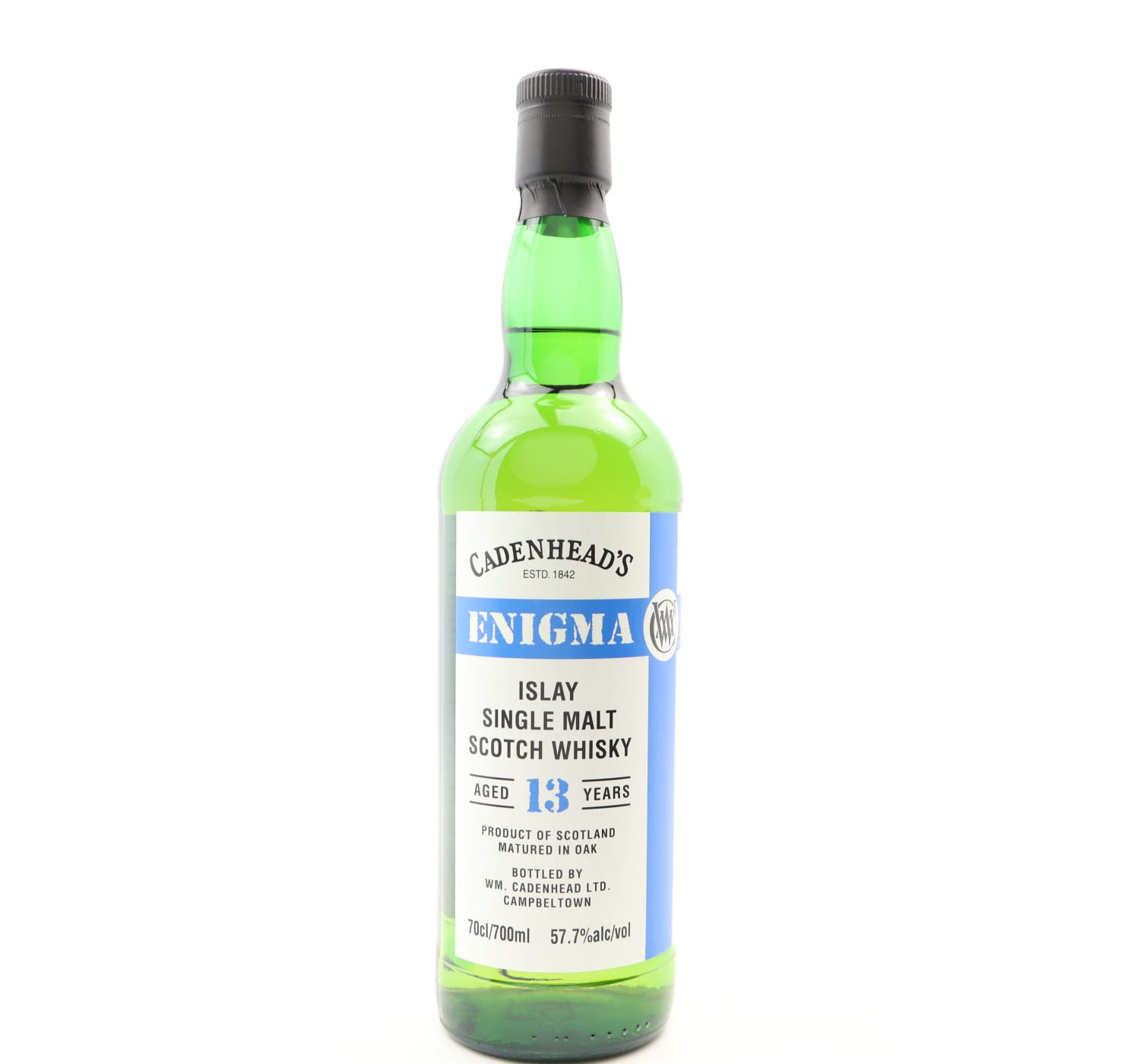 Cadenhead’s 2011 13 Year Old Islay Single Malt Enigma Whisky 