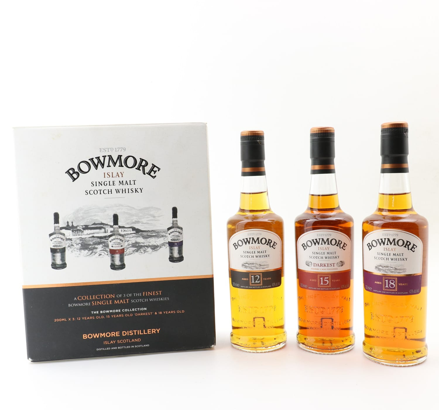 Bowmore Collection 3 x 20cl Whisky 
