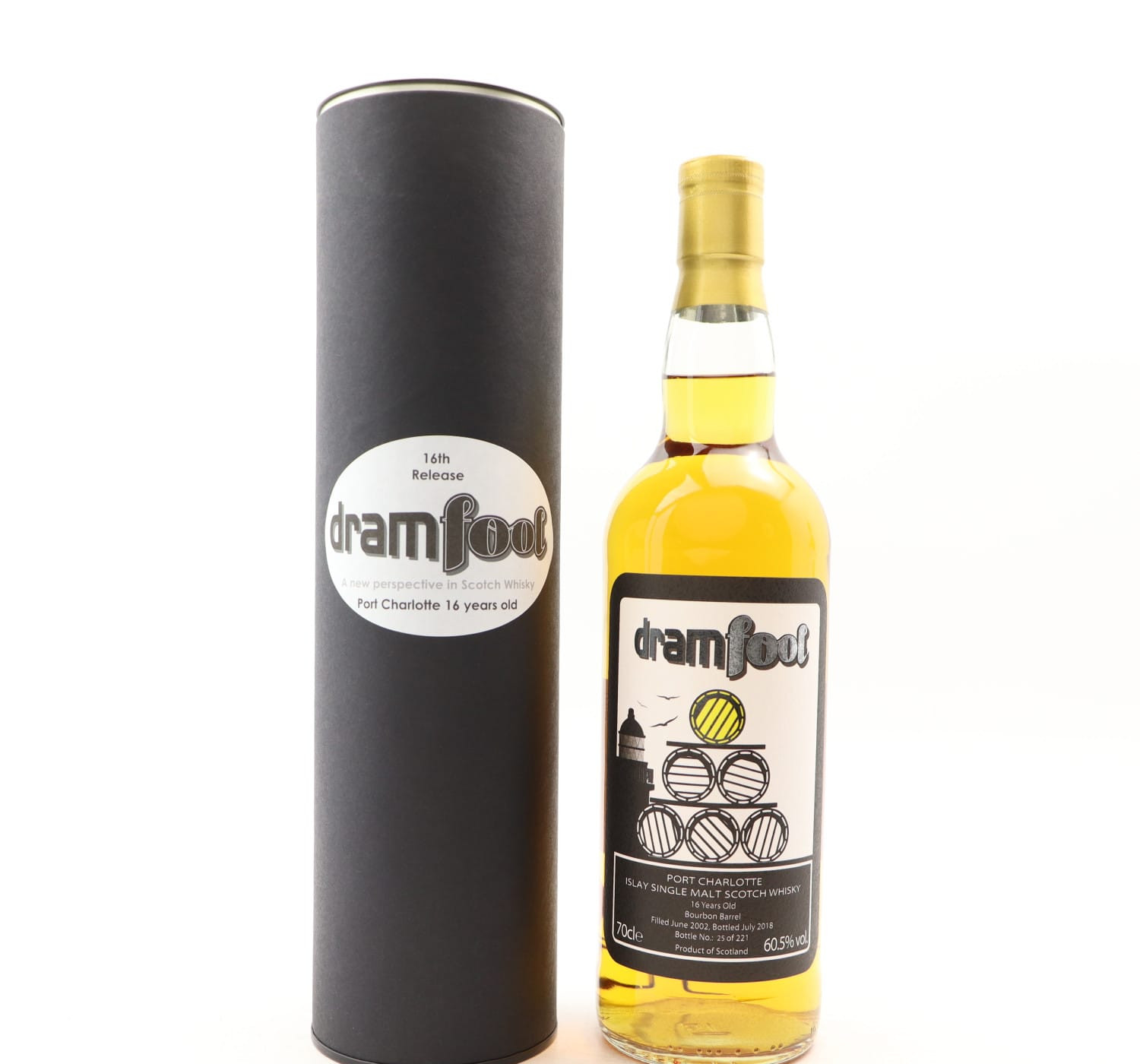 Port Charlotte 2002 16 Year Old Dramfool Whisky