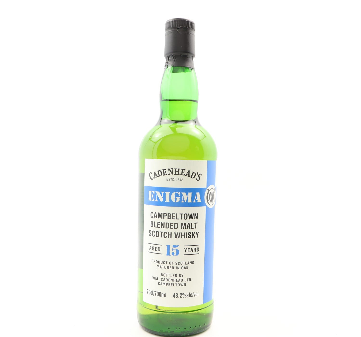 Cadenhead’s 2008 15 Year Old Campbeltown Blended Malt Enigma Whisky 
