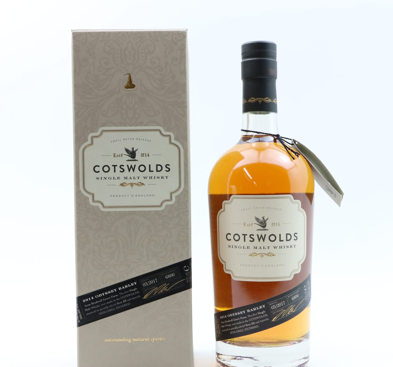 Cotswolds 2017 Odyssey Barley Whisky 