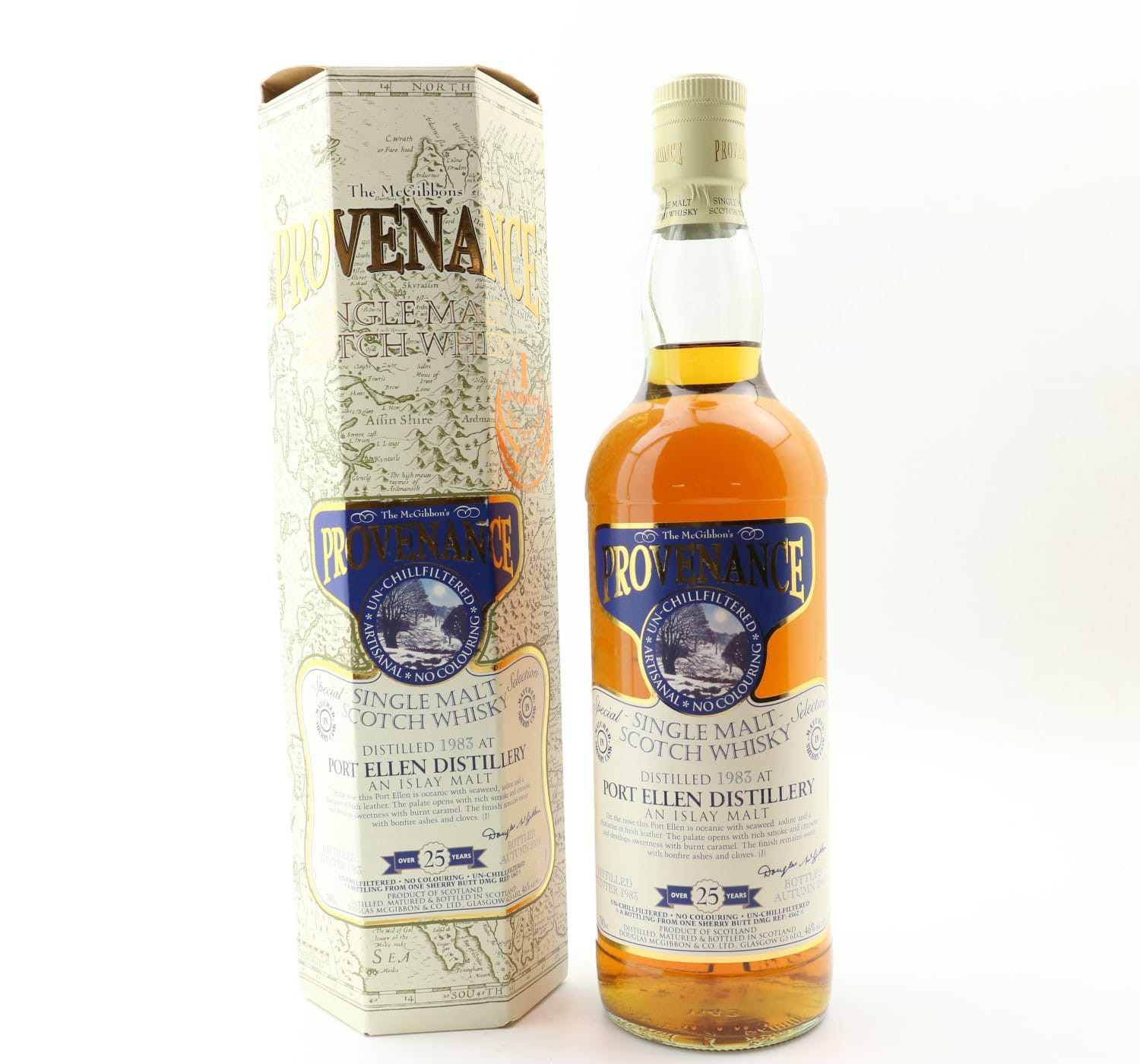 Port Ellen 1983 25 Year Old Provenance Whisky