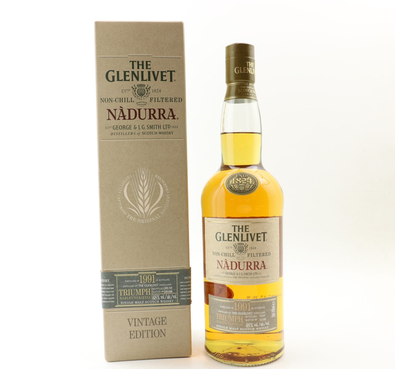 Glenlivet 1991 Nadurra Whisky 