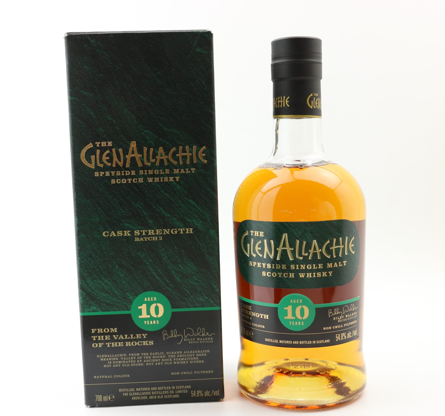 GlenAllachie 10 Year Old Cask Strength Batch #2 Whisky 