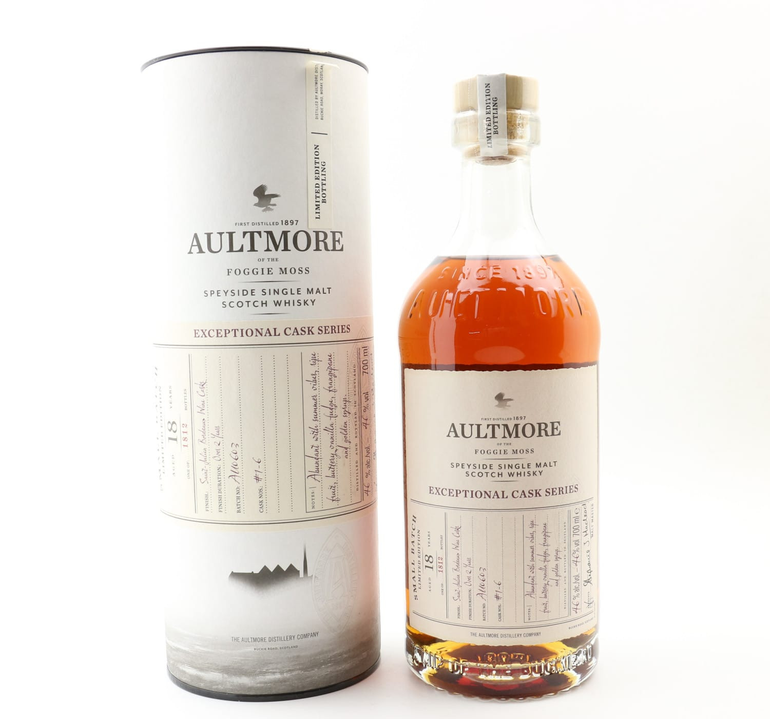 Aultmore 18 Year Old Exceptional Cask Series Whisky