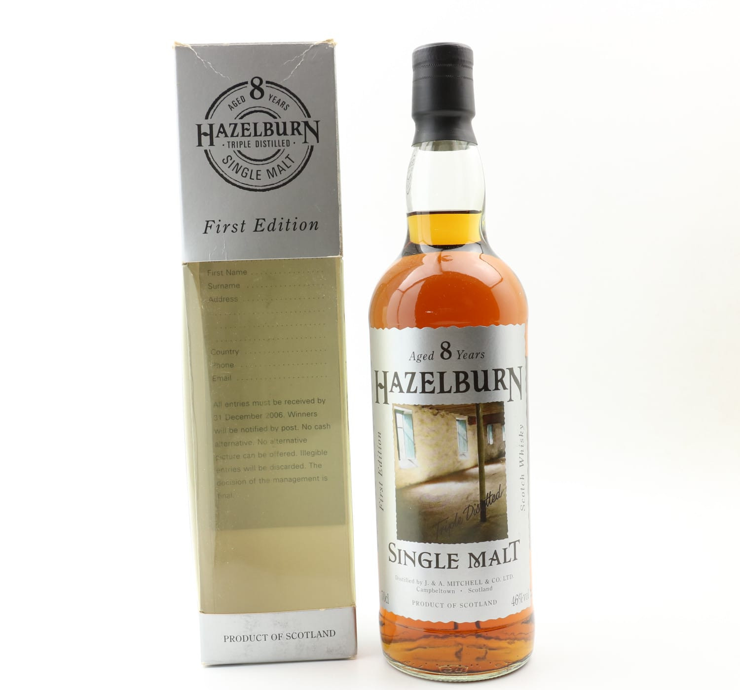 Hazelburn 8 Year Old First Edition The Maltings Whisky