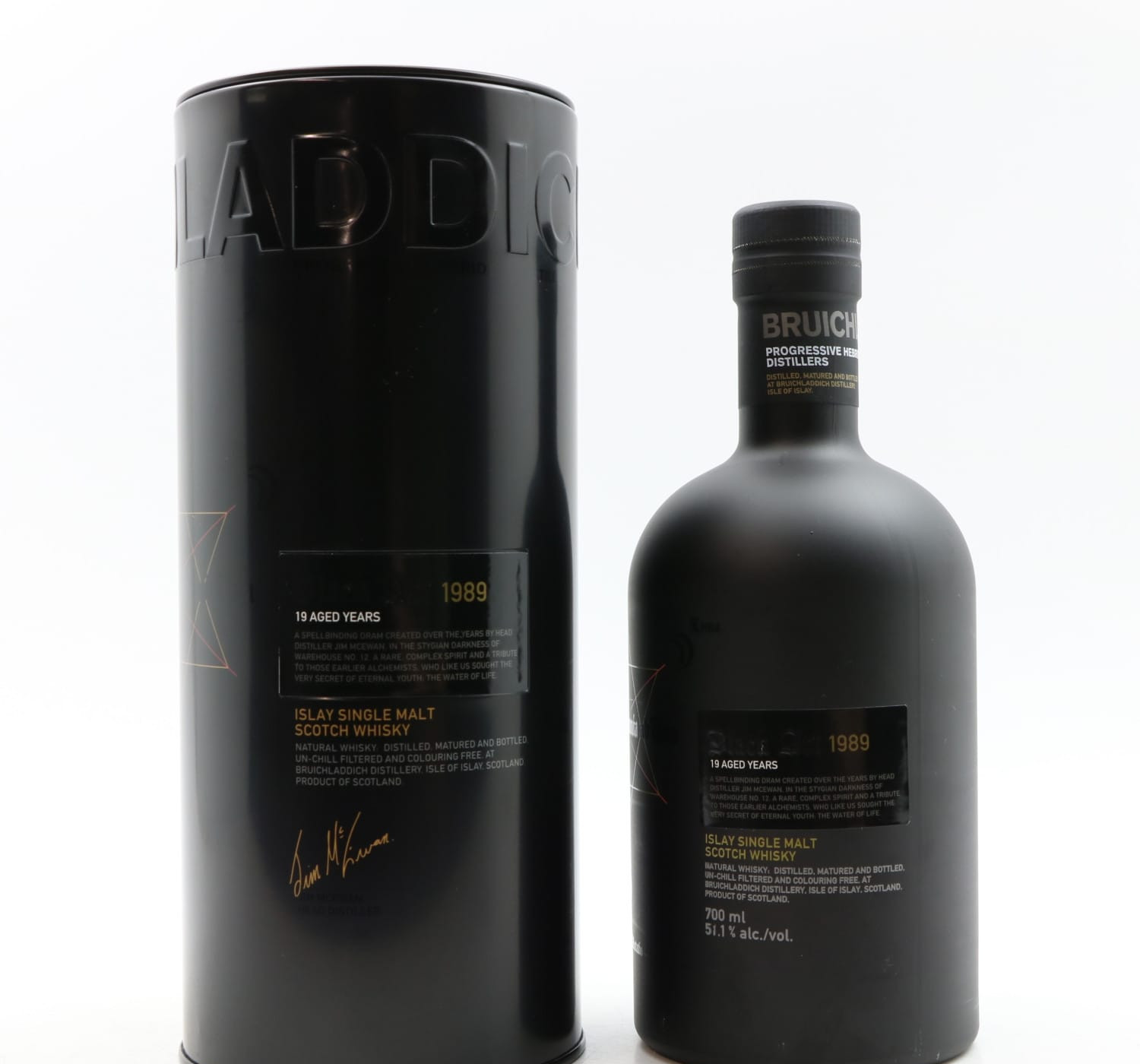 Bruichladdich Black Art 1989 19 Year Old 1st Edition Whisky 
