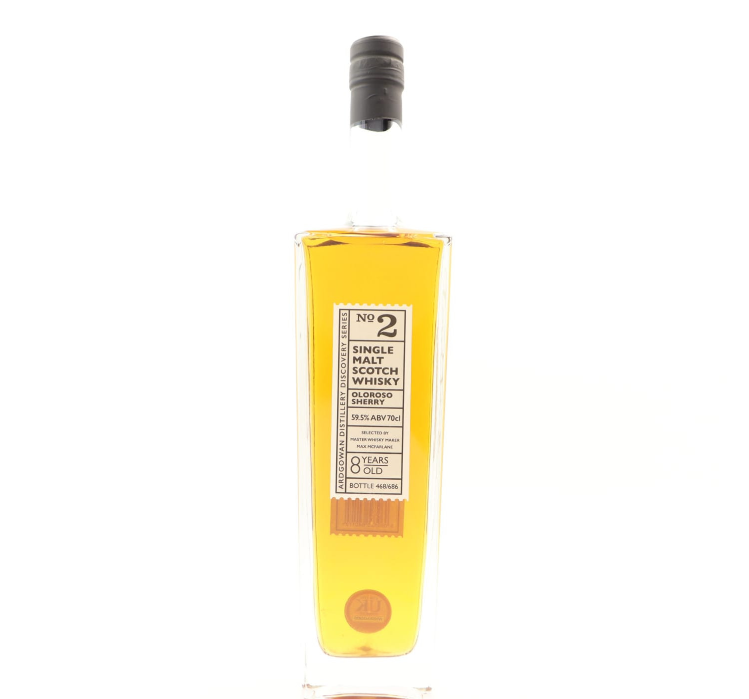 Ardgowan 8 Year Old Discovery Series No2 Whisky 