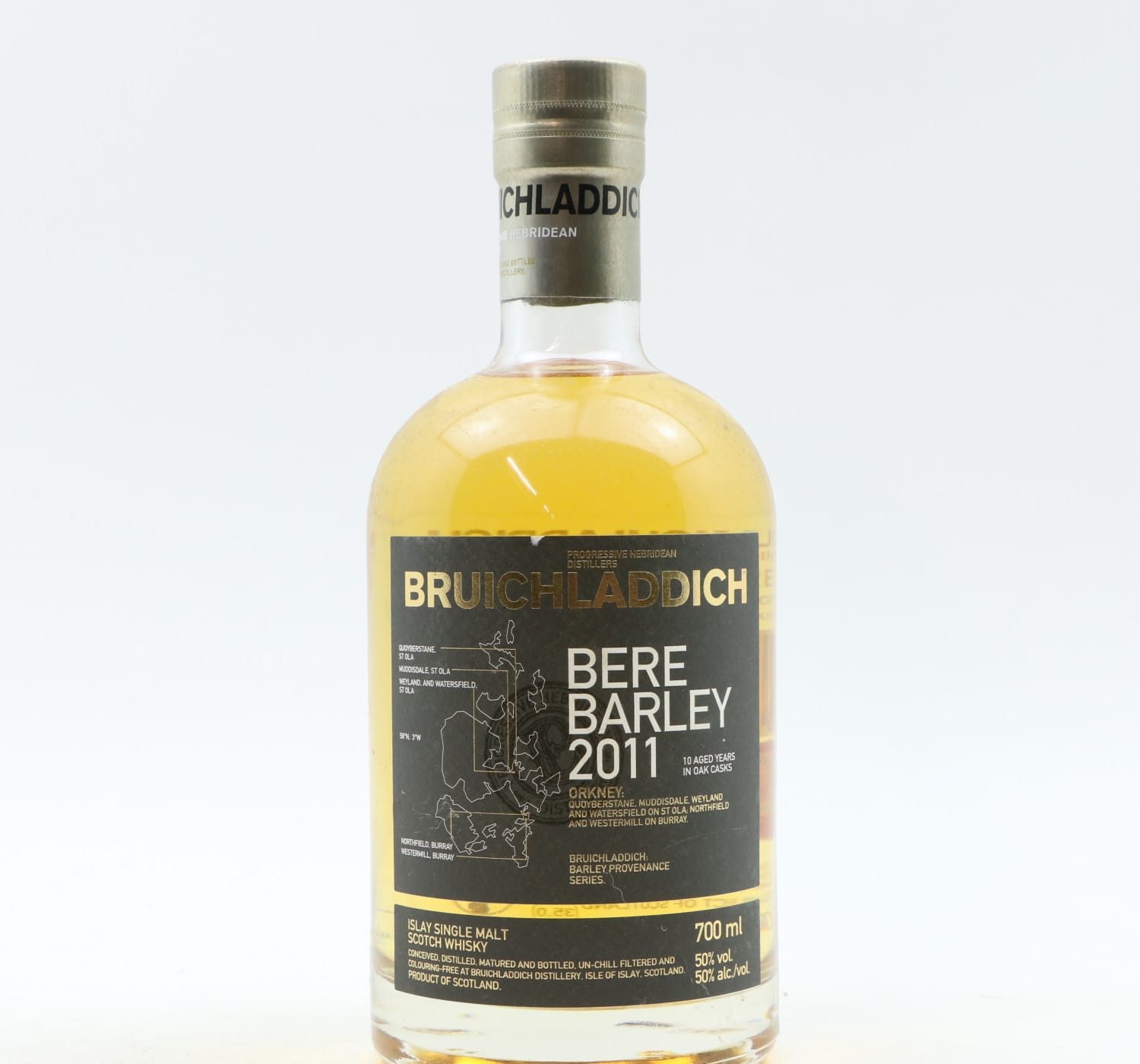 Bruichladdich Bere Barley 2011 10 Year Old Whisky