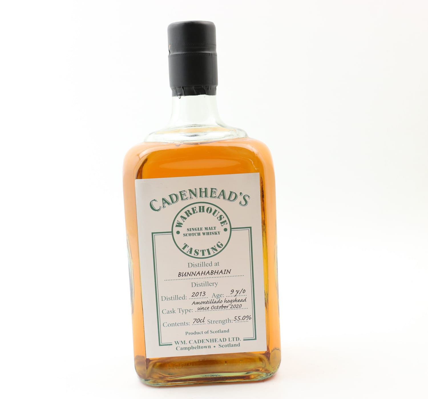 Bunnahabhain 2013 9 Year Old Cadenhead’s Warehouse Tasting Whisky 