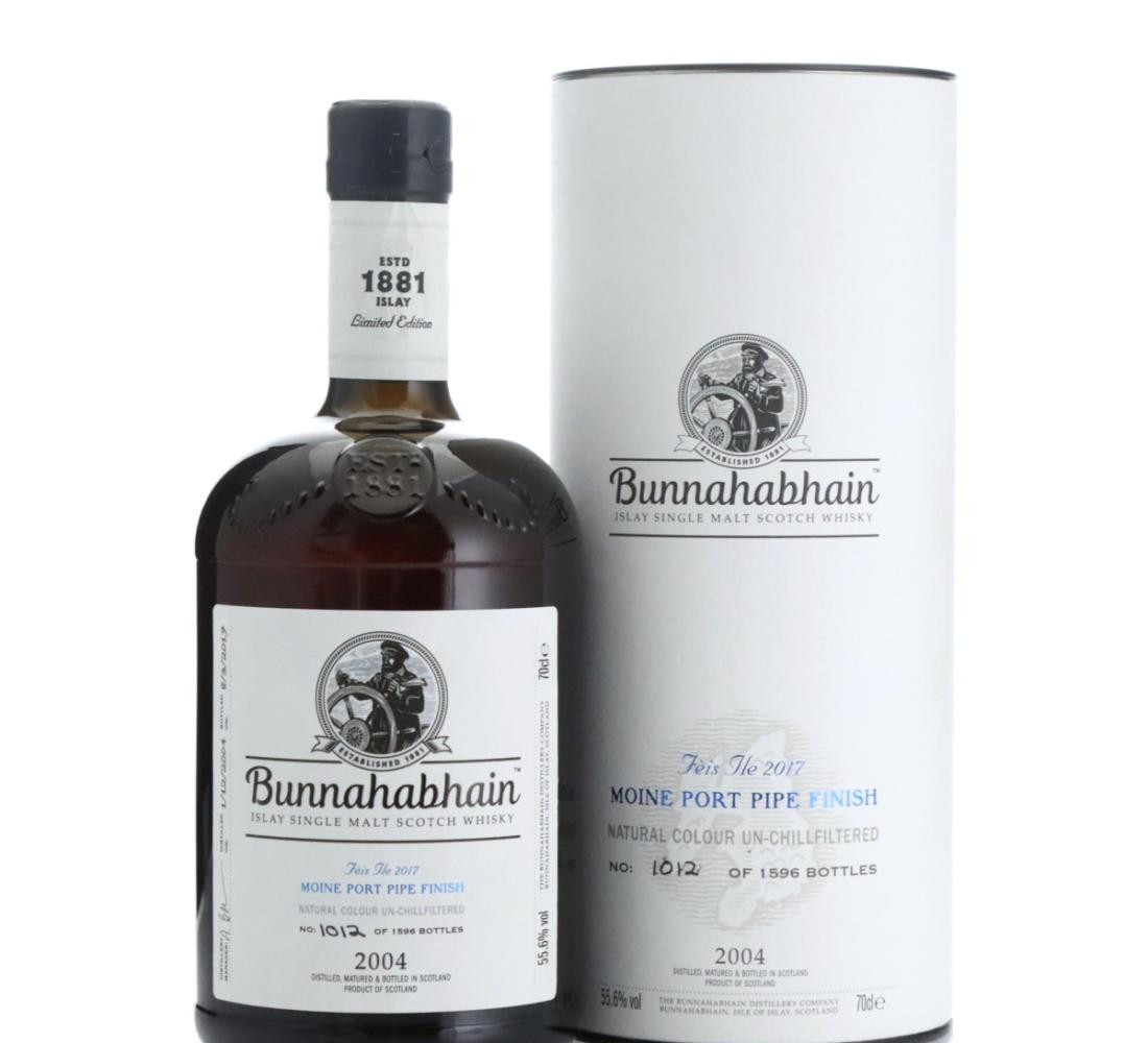 Bunnahabhain 2004 Mòine Port Pipe Finish Whisky