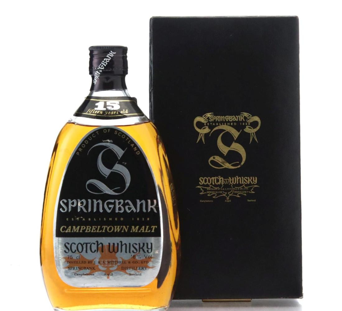 Springbank 15 Year Old Whisky 
