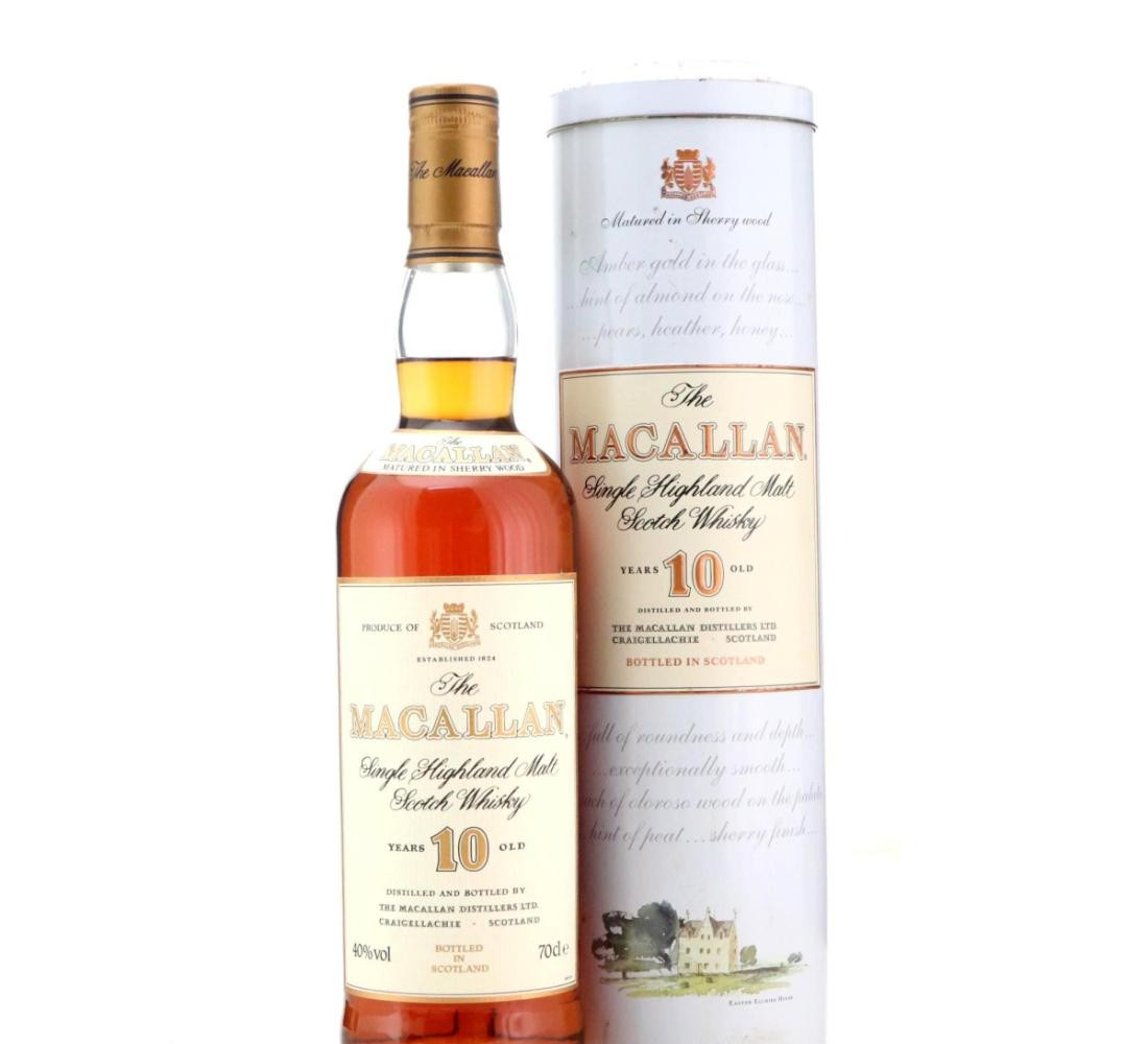 Macallan 10 Year Old Whisky