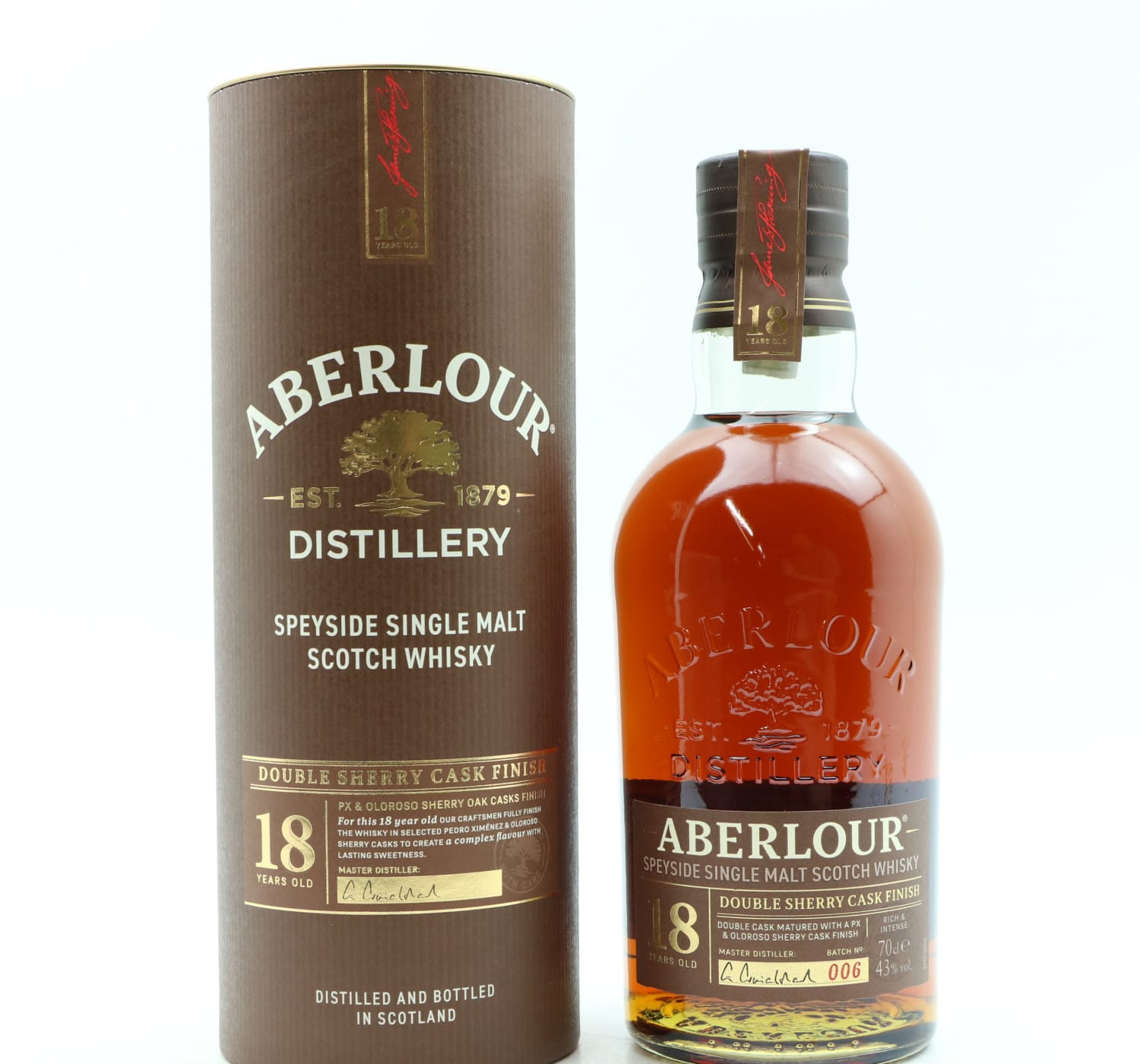 Aberlour 18 Year Old Double Sherry Cask Batch #06 Whisky