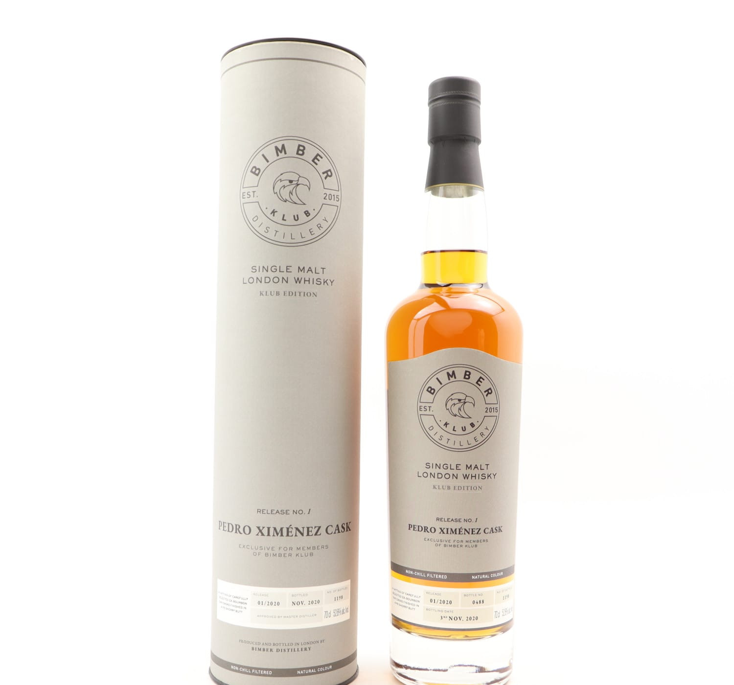 Bimber Pedro Ximenez Cask Release No.1 For Bimber Klub Whisky 