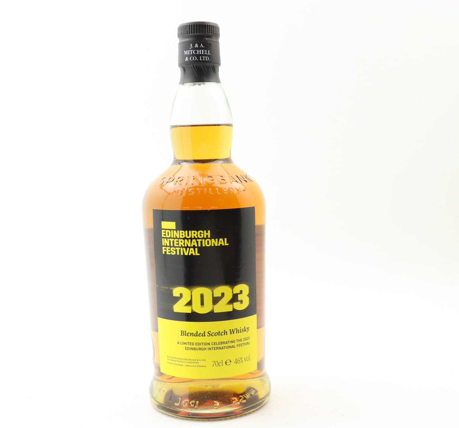 Springbank Distillery Blend For 2023 Edinburgh International Festival Whisky