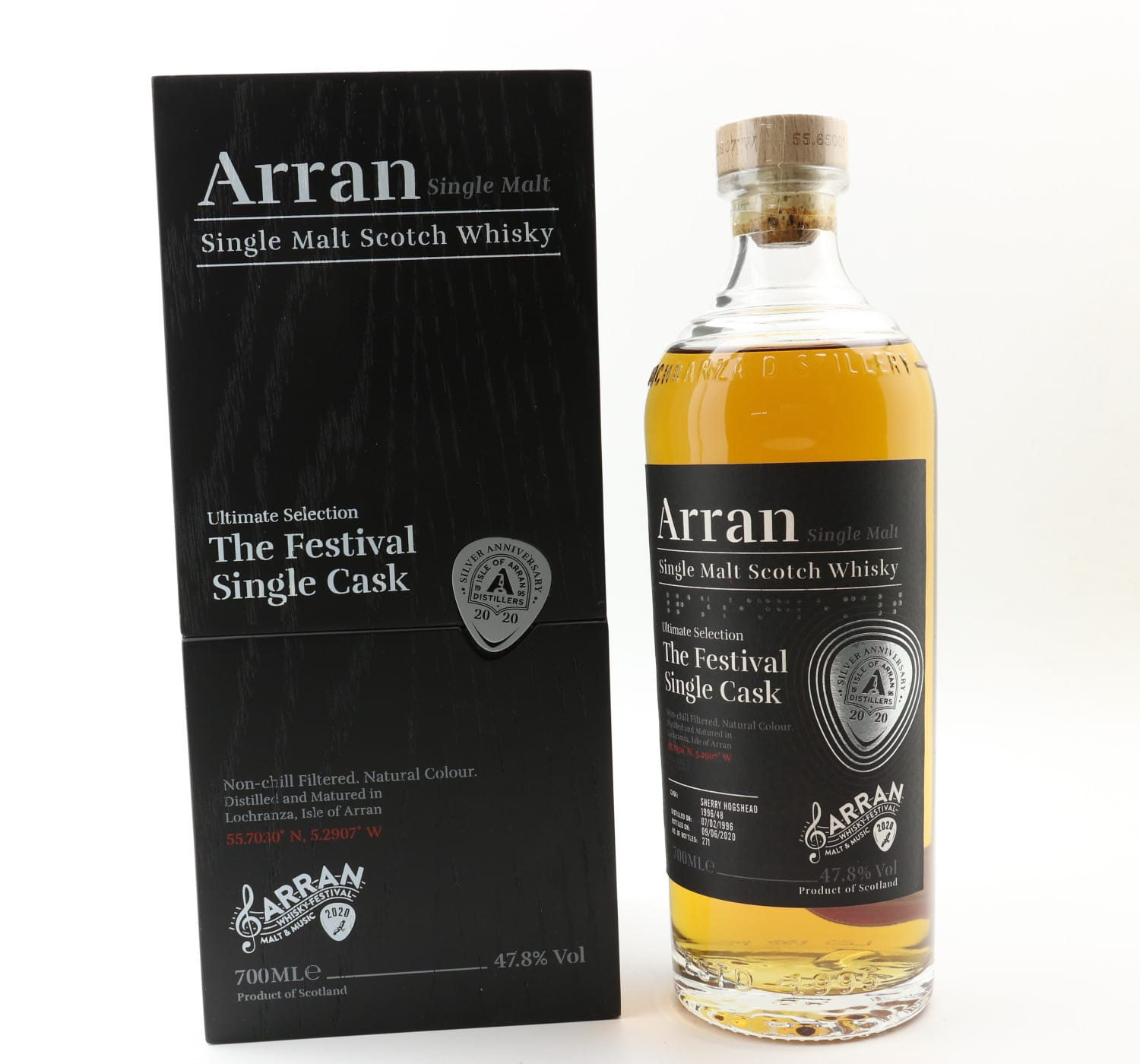 Arran 1996 Single Cask #48 Malt & Music Festival 2020 Whisky 