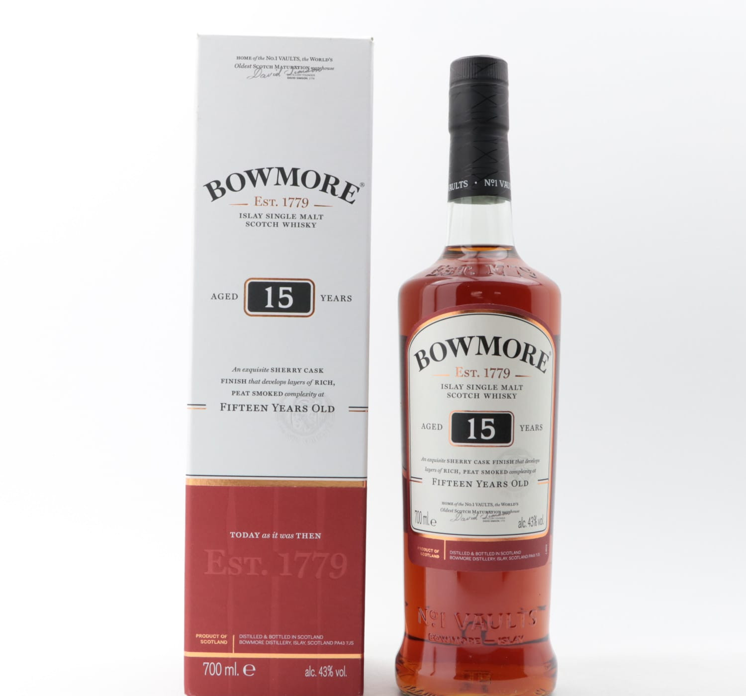 Bowmore 15 Year Old Whisky 