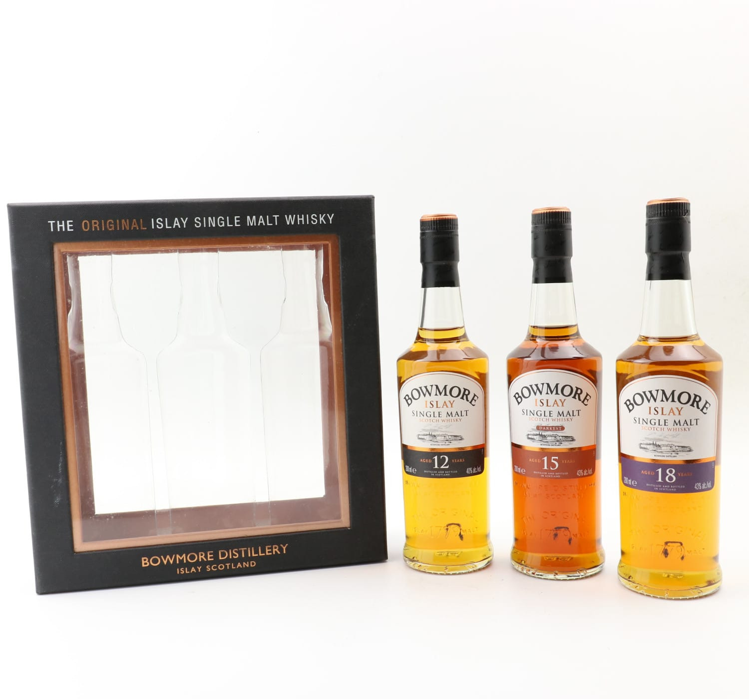 Bowmore Collection 3 x 20cl Whisky 
