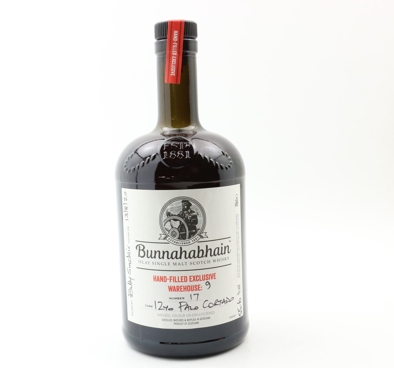Bunnahabhain 12 Year Old Hand Filled Cask #17 Whisky 