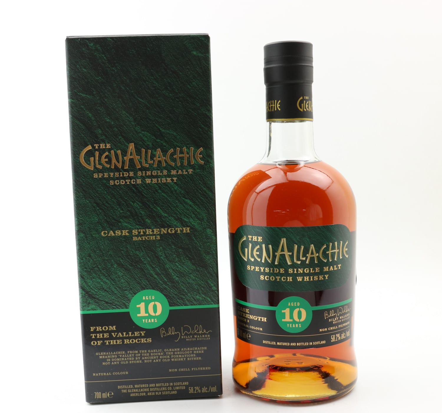GlenAllachie 10 Year Old Cask Strength Batch #3 Whisky 