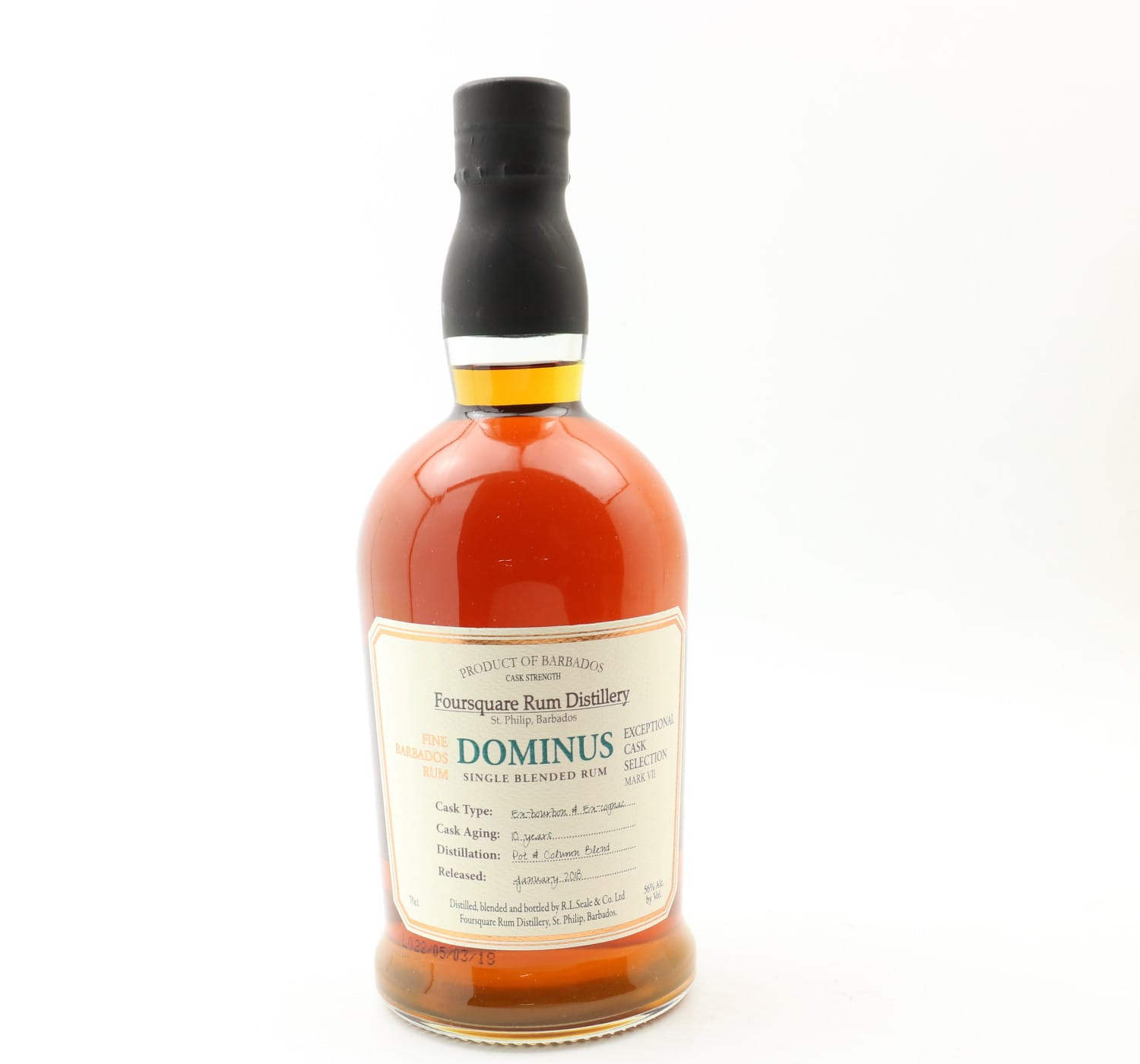 Foursquare 10 Year Old Dominus Exceptional Cask Selection Mark VII Whisky 