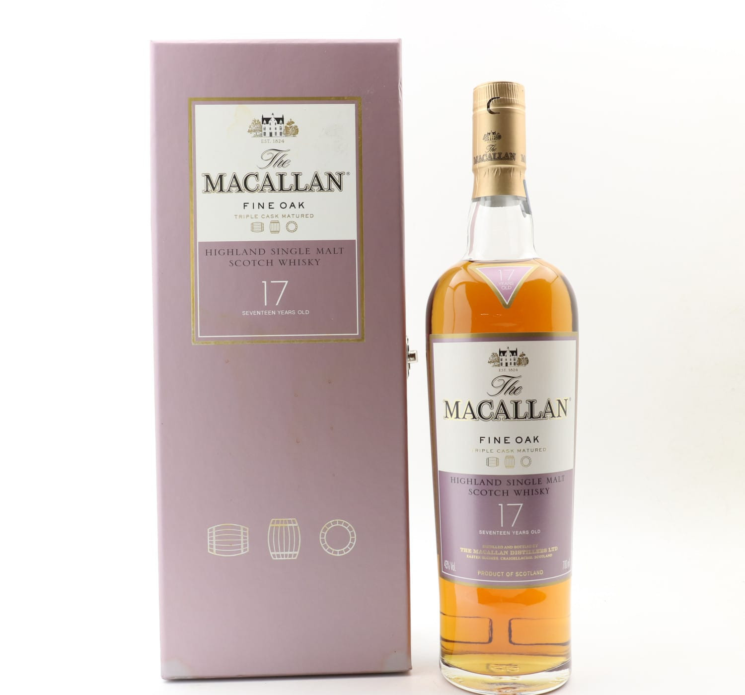 Macallan 17 Year Old Fine Oak Triple Cask Whisky 