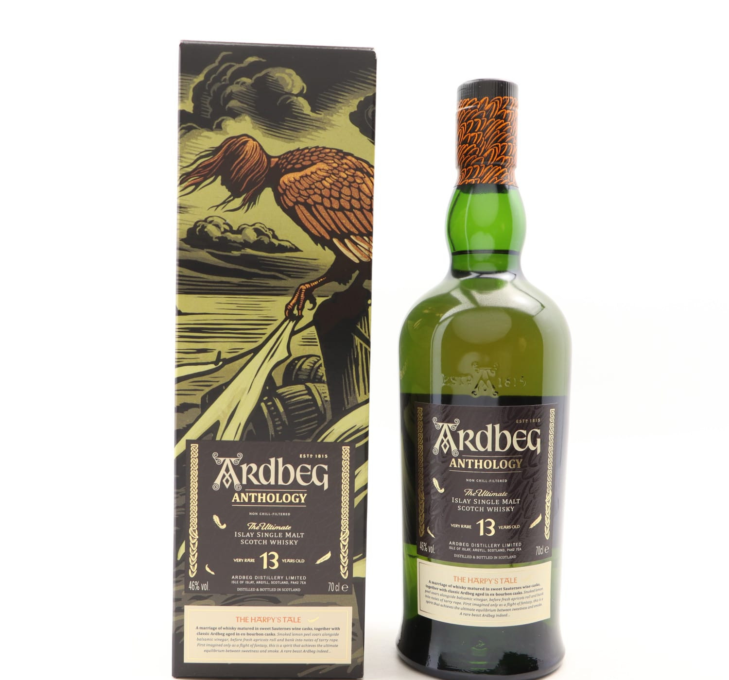 Ardbeg 13 Year Old Anthology Harpy’s Tale Whisky 