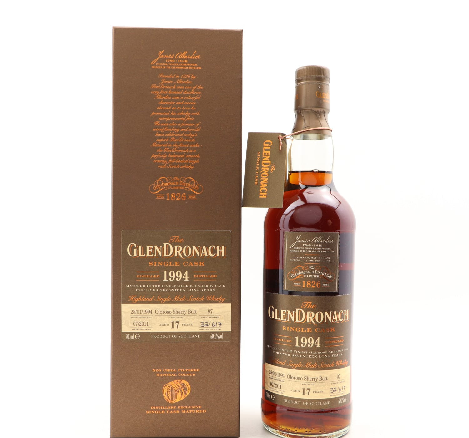 GlenDronach 1994 17 Year Old Single Cask #97 Whisky 