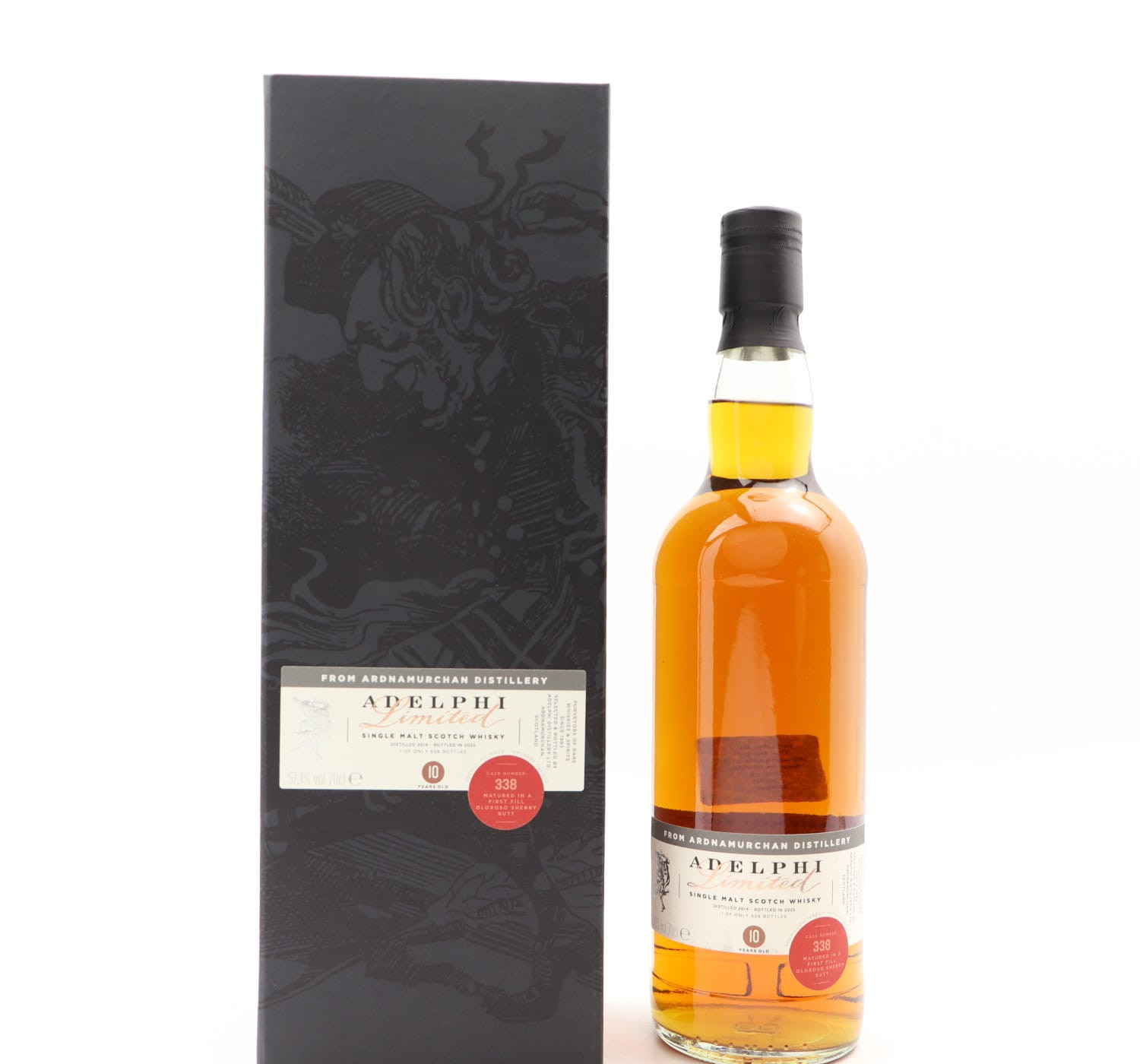 Ardnamurchan 2014 10 Year Old Adelphi Whisky 