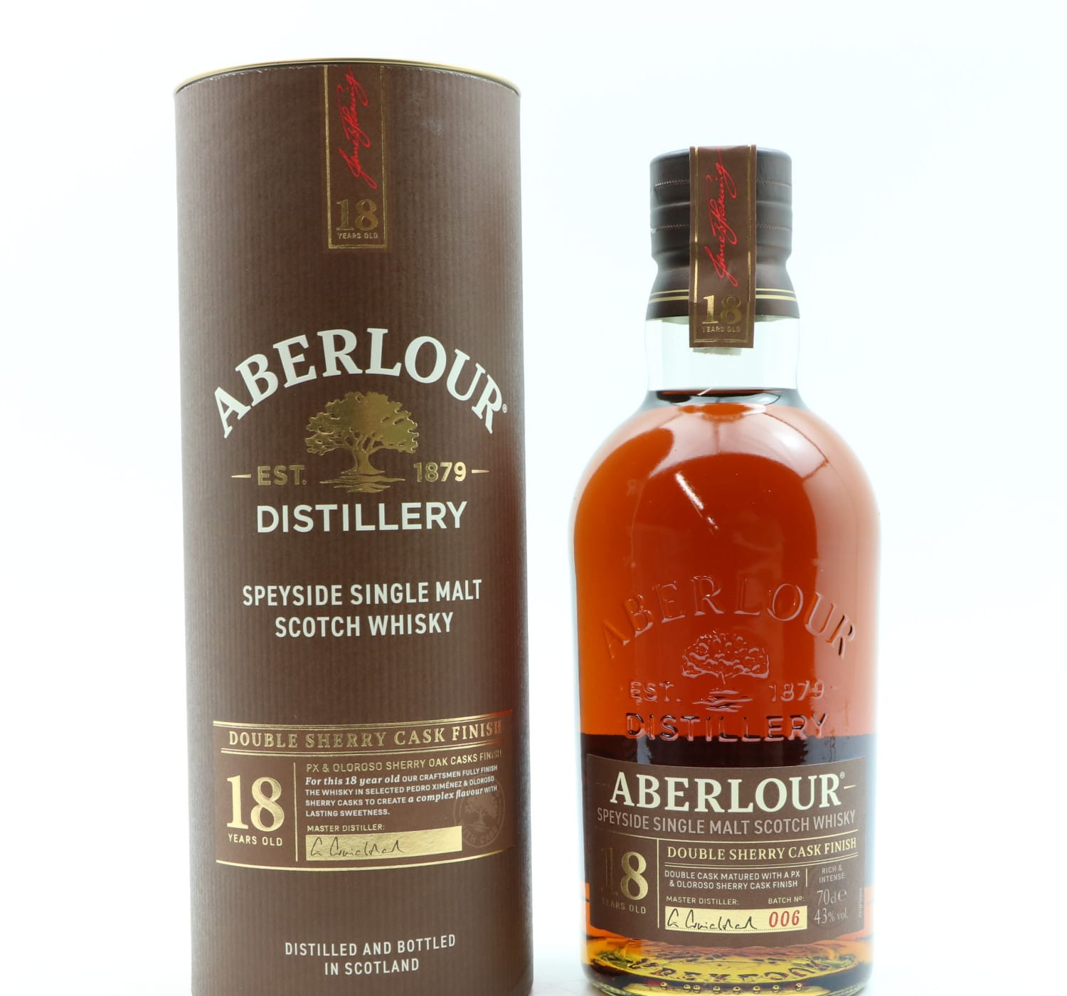 Aberlour 18 Year Old Double Sherry Cask Batch #06 Whisky 