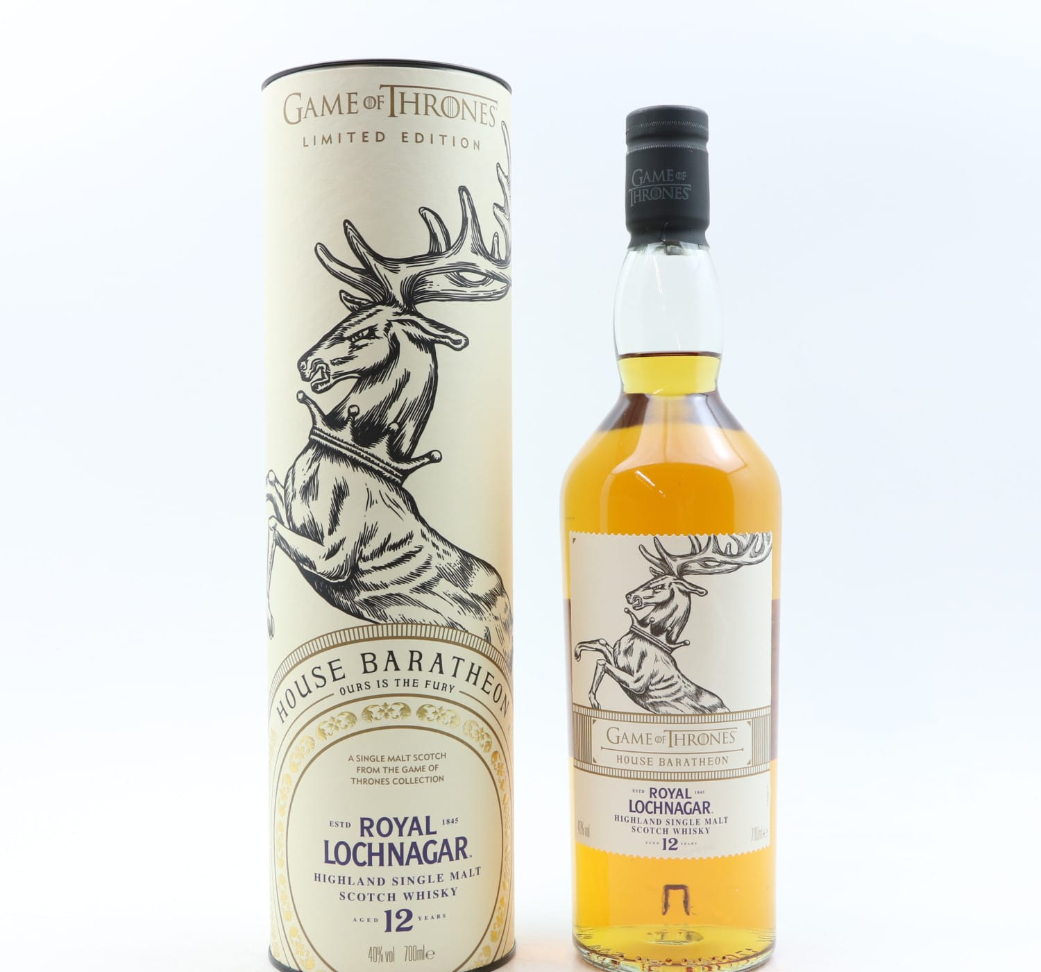 Royal Lochnagar 12 Year Old Game of Thrones ‘House Baratheon’ Whisky 